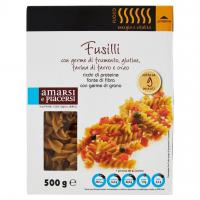 Fusilli con Germe di Frumento, Glutine, Farina di Farro e Orzo 500 g