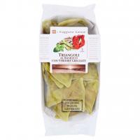Triangoli al Basilico con Verdure Grigliate