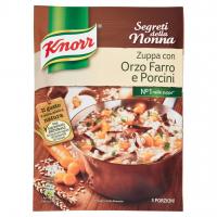 Segreti della Nonna Zuppa con Orzo Farro e Porcini