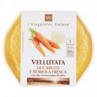 Vellutata di Carote e Robiola Fresca il Viaggiator Goloso