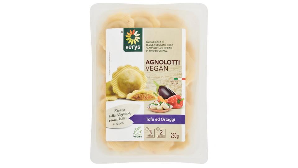 Agnolotti Vegan Tofu Ed Ortaggi