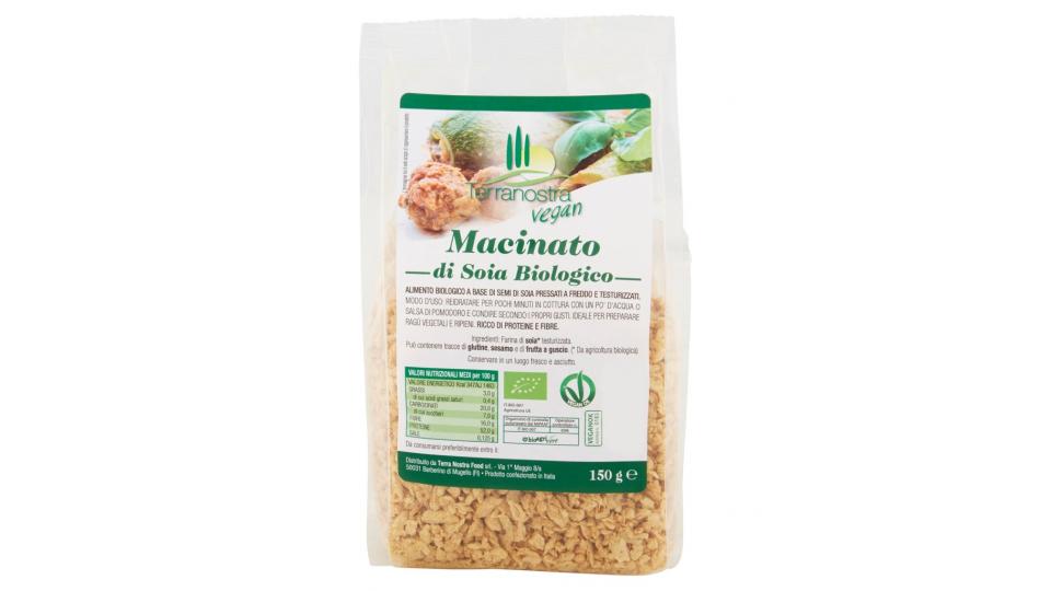 Macinato di Soia Biologico