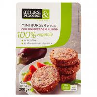 Mini Burger di Soia con Melanzane e Quinoa 4 x 50 g