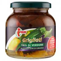 Grigliati Tris di Verdure in Olio di Semi di Girasole 280 g