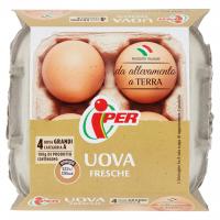 4 Uova Fresche Grandi Categoria a