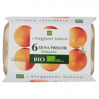 6 Uova Fresche Biologiche il Viaggiator Goloso Prodotto Bio