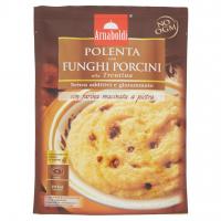 Polenta con Funghi Porcini alla Trentina
