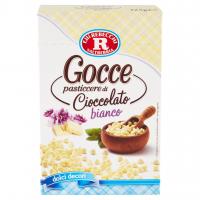 Dolci Decori Gocce Pasticcere di Cioccolato Bianco