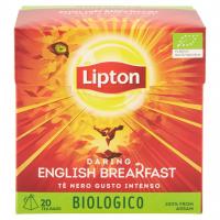 Daring English Breakfast Tè Nero Gusto Intenso Biologico 20 Filtri