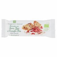 Barretta con Semi, Goji e Canapa Bio il Viaggiator Goloso il Biologico