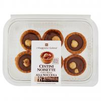 Cestini Noisette con Crema alla Nocciola il Viaggiator Goloso
