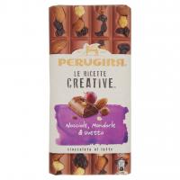 Nocciola mandorle uvetta tavoletta di cioccolato al latte