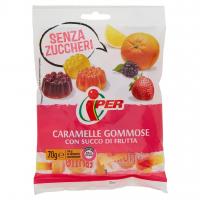 Caramelle Gommose con Succo di Frutta 70 g