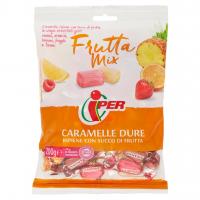 Frutta Mix Caramelle Dure Ripiene con Succo di Frutta 200 g