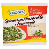 La Cucina Italiana Spinaci con Mozzarella e Formaggio