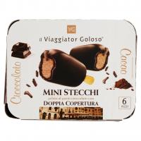 Mini Stecchi Gelato al Gusto Cioccolato il Viaggiator Goloso