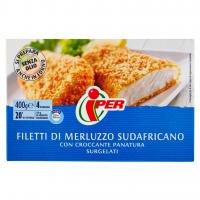 Filetti di Merluzzo Sudafricano con Croccante Panatura Surgelati 400 g