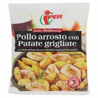 Gusto Mediterraneo Pollo Arrosto con Patate Grigliate Surgelato 450 g
