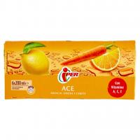 Bevanda Ace Arancia Limone e Carota 6 x 200 Ml