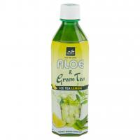 Aloe Vera Drink Aloe & Green Tea Ice Tea Lemon