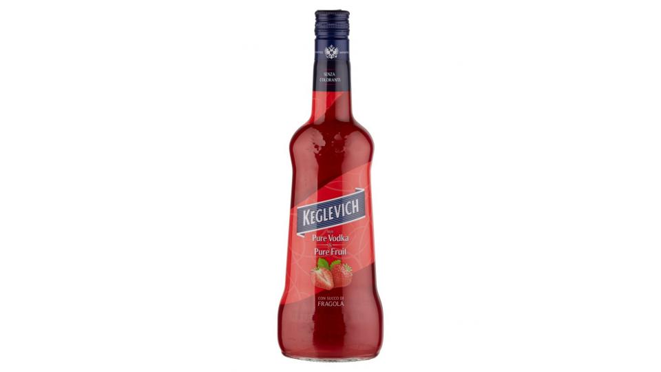 With Pure Vodka & Pure Fruit con Succo di Fragola 0,7 l