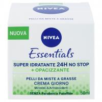Essentials Super Idratante 24h No Stop + Opacizzante Crema Giorno