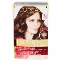 Excellence Creme Crema Colorante 4.3 Castano Dorato