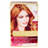 Excellence Creme Crema Colorante 7.43 Biondo Rame Dorato