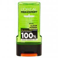 Men Expert Clean Power Gel Doccia Citrus Wood Ultra-detergente 100%