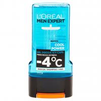 Men Expert Cool Power Gel Doccia Icy-caps Freschezza Estrema -4°c