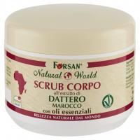 Natural World Scrub Corpo all'Estratto di Dattero Marocco