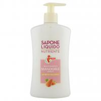 Sapone Liquido Nutriente con Olio Biologico di Mandorle Dolci 500 Ml