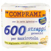 Carta Igienica 2 Veli 600 Strappi