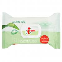 72 Salviettine Umidificate Milleusi con Aloe Vera