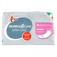 Nouvelle Più Extra Long 14 Assorbenti Igienici per Piccola Incontinenza