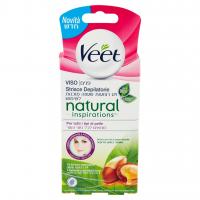 Viso Strisce Depilatorie Natural Inspirations per Tutti i Tipi di Pelle 16 Pz
