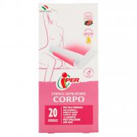 Strisce Depilatorie Corpo per Pelli Normali 20 Pz