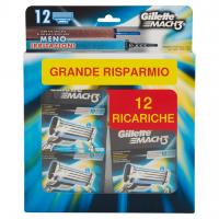Mach3 Ricariche per Rasoio - 12 Testine