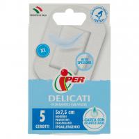 Delicati Formato Grande Cerotti Xl 5 x 7,5 Cm 5 Pz