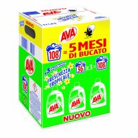 Detersivo Liquido Freschezza Tropicale 36 Lggi X3 Ava  5,4l