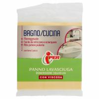 Bagno/cucina Panno Lavasciuga Dimensioni 38x40 Cm con Viscosa 2 Pz