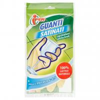 Guanti Satinati Misura Piccola 6-6,5