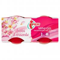 Mini Gel Deodorante per Ambienti Fiori d'Oriente 2 x 40 g