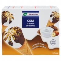 Coni Panna e Cioccolato  (75g x 6)