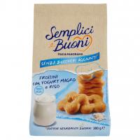 Senza Zuccheri Aggiunti Frollini con Yogurt Magro e Riso