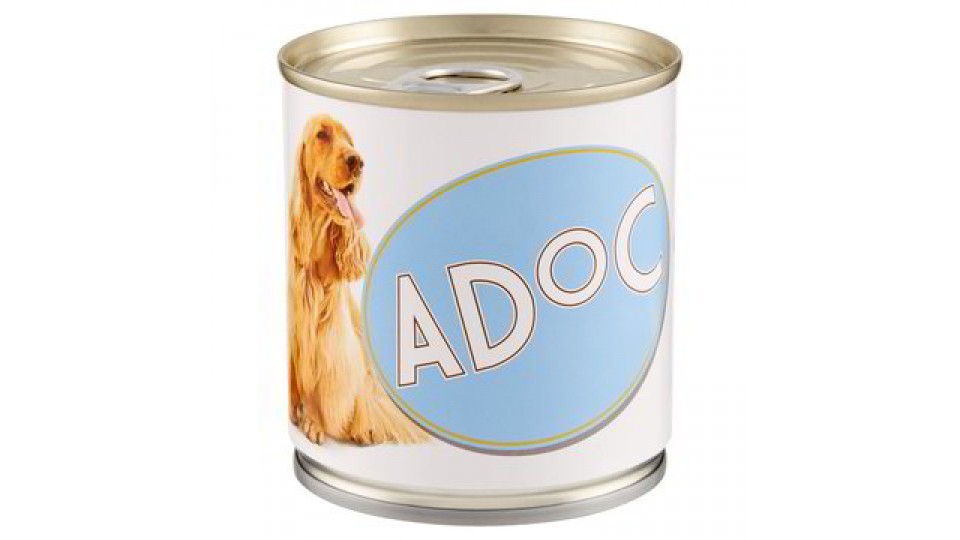 Adoc, cane alimento con tonno patate carote