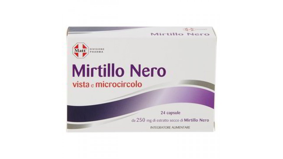 CAPSULE MIRTILLO NERO