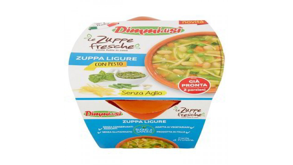 ZUPPA LIGURE CON PESTO