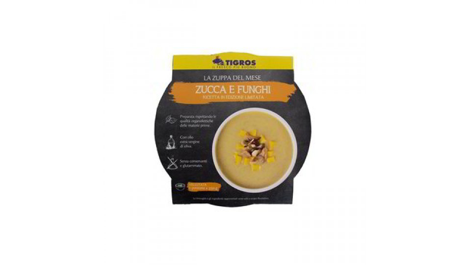 VELLUTATA ZUCCA E FUNGHI
