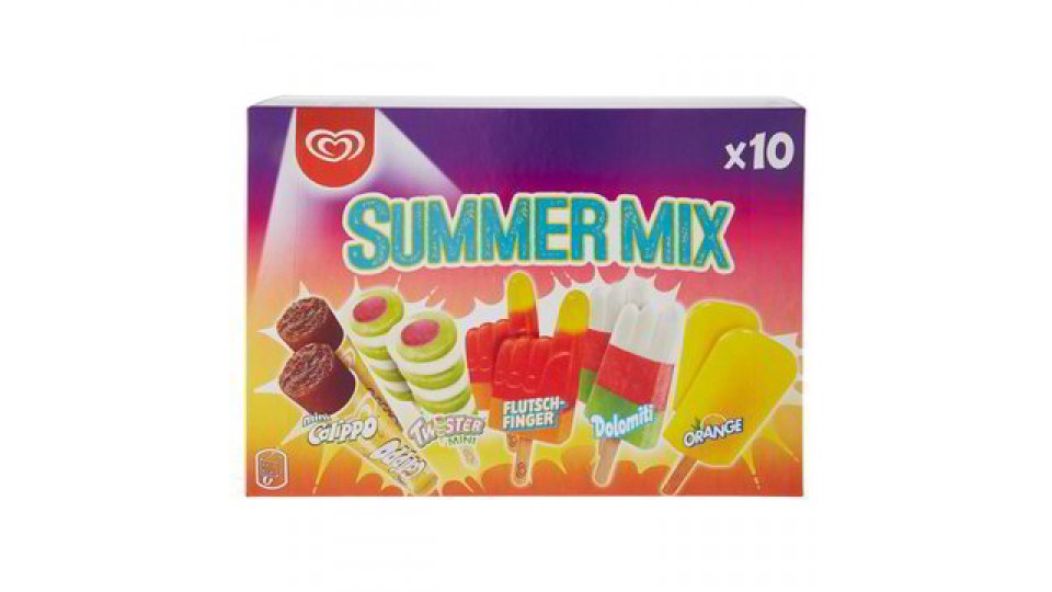 Algida Summer mix 10 pezzi Surgelati e Gelati Spesa Online a casa